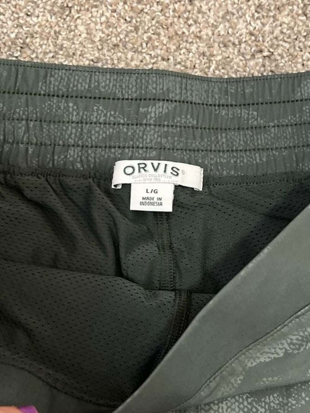New Orvis Travel Skort Medium Pixelated Camo Green - Picture 2 of 7